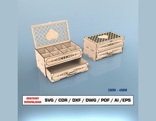 Joyero Con Corazon Creativo Digital